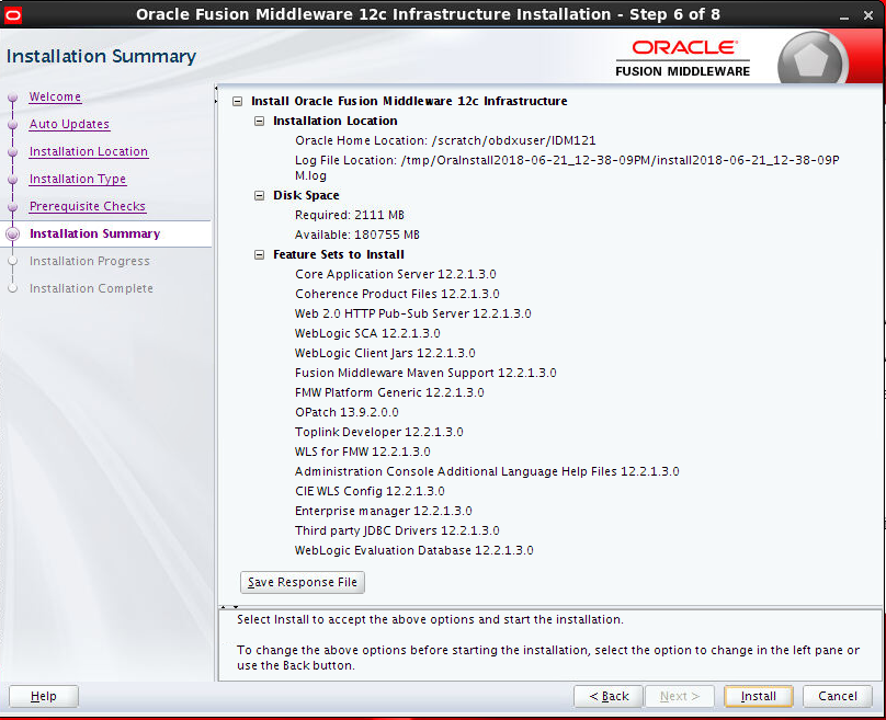 Installer Prerequisite Setup